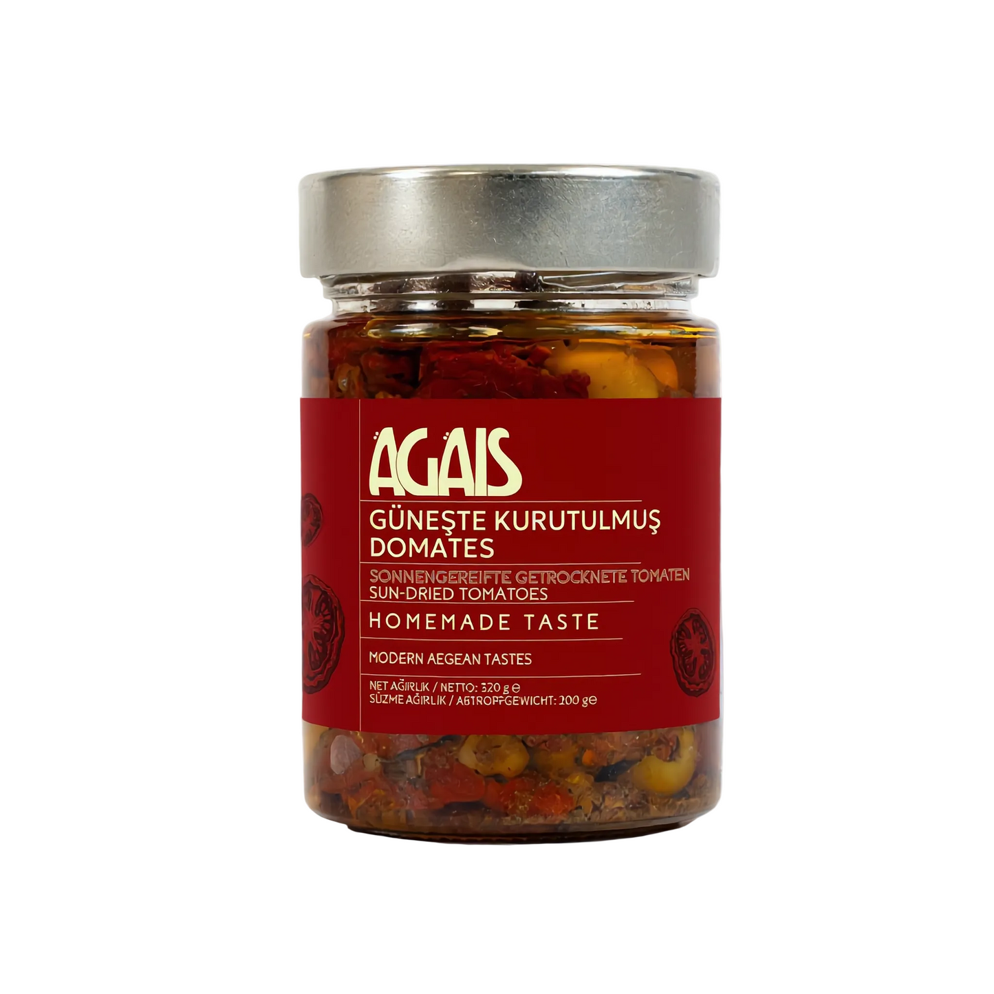Sonnengereifte Getrocknete Tomaten 320 gr