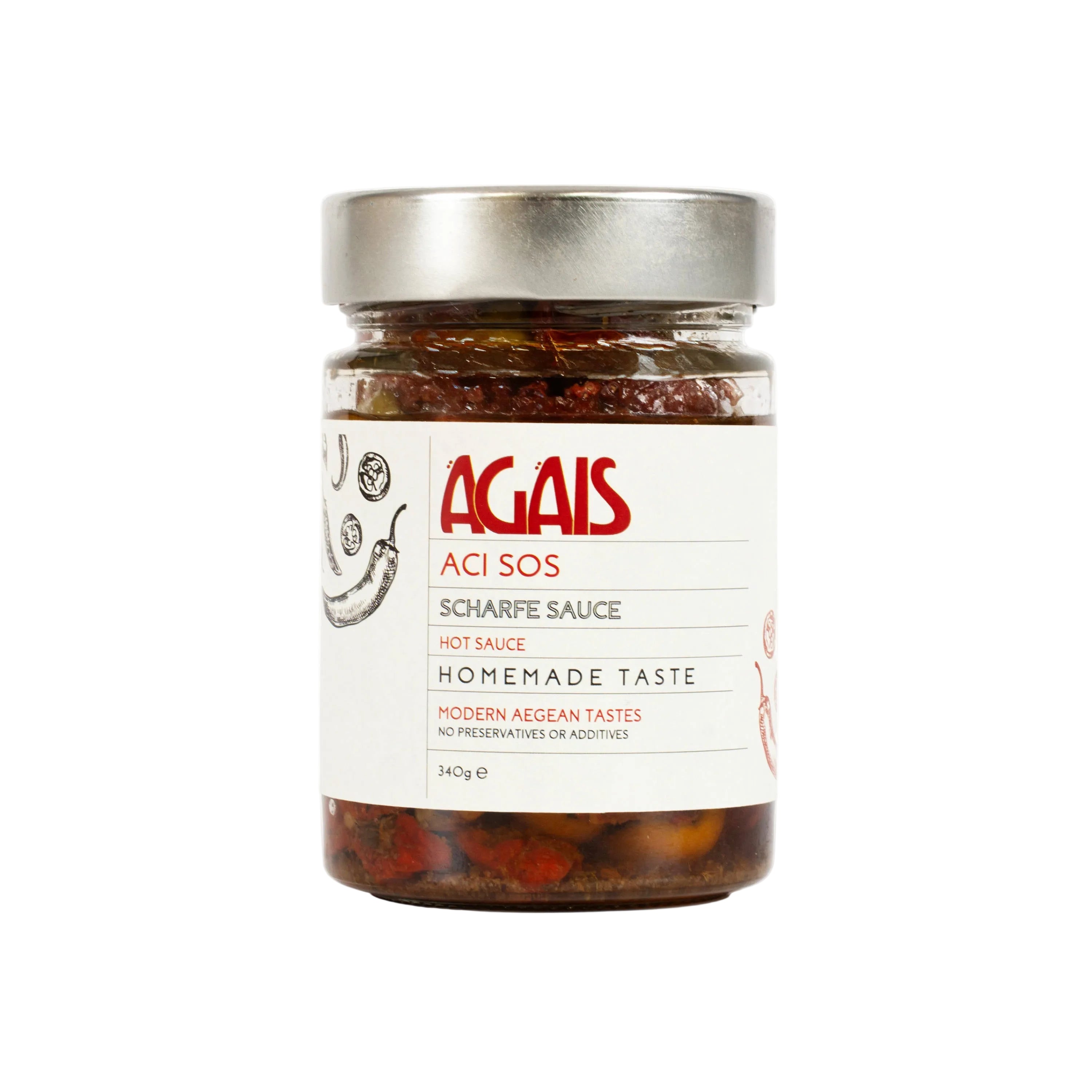 Scharfe Soße 340gr
