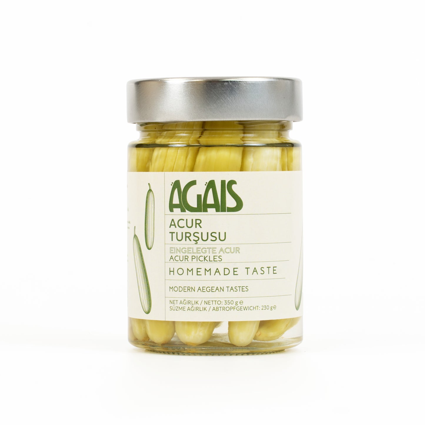 Eingelegte Acur 350 gr